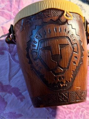 Walt Disney World Animal Kingdom Lion King drum Popcorn Bucket